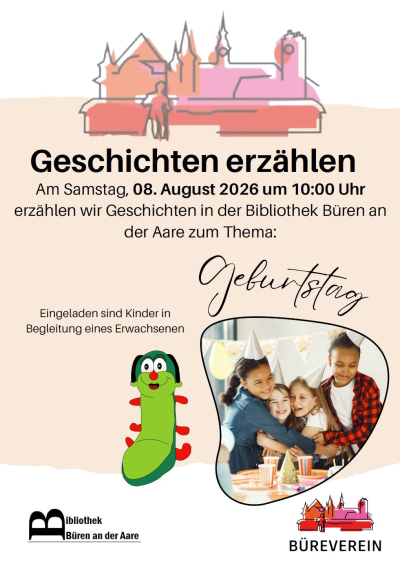 Geschichten erzählen in der Bibliothek