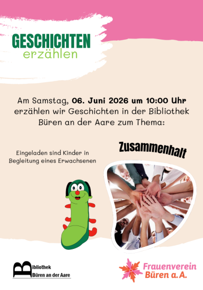 Geschichten erzählen in der Bibliothek