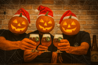 Halloween Fritigsbier in der Brauerei Chrüpfe Bier