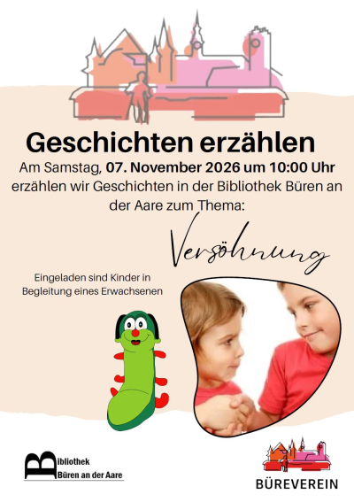 Geschichten erzählen in der Bibliothek