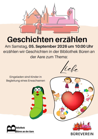 Geschichten erzählen in der Bibliothek