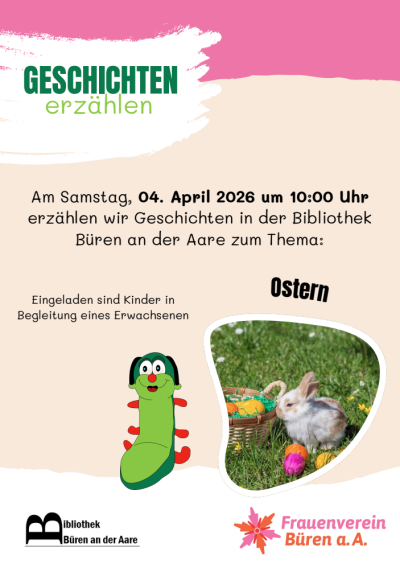 Geschichten erzählen in der Bibliothek